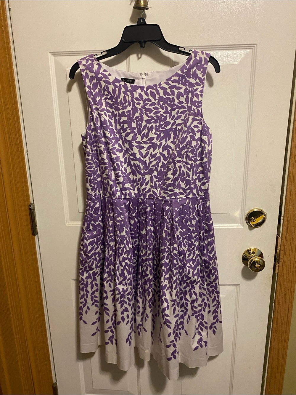 Gorgeous Talbots fit and flare dress